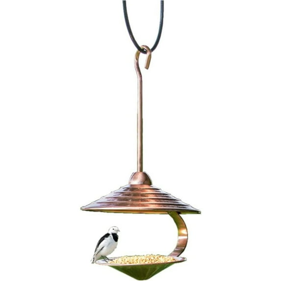 Bird Feeder for Small Birds, Hanging Wild Bird Seed Feeder Heavy Duty Metal Bird Feeders for Garden Outdoor