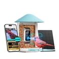 thumbnail image 1 of Bird Feeder with Camera, Netvue Birdfy Smart Bird Feeder with Lifetime AI for Bird Watching, Blue, 1 of 10