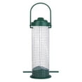 thumbnail image 1 of Bird Feeder with Lid Metal Mesh Bird Feeder Wild Bird Tube Feeders Hanging Suet Ball Holder Feeding Tool for Birds, 1 of 13