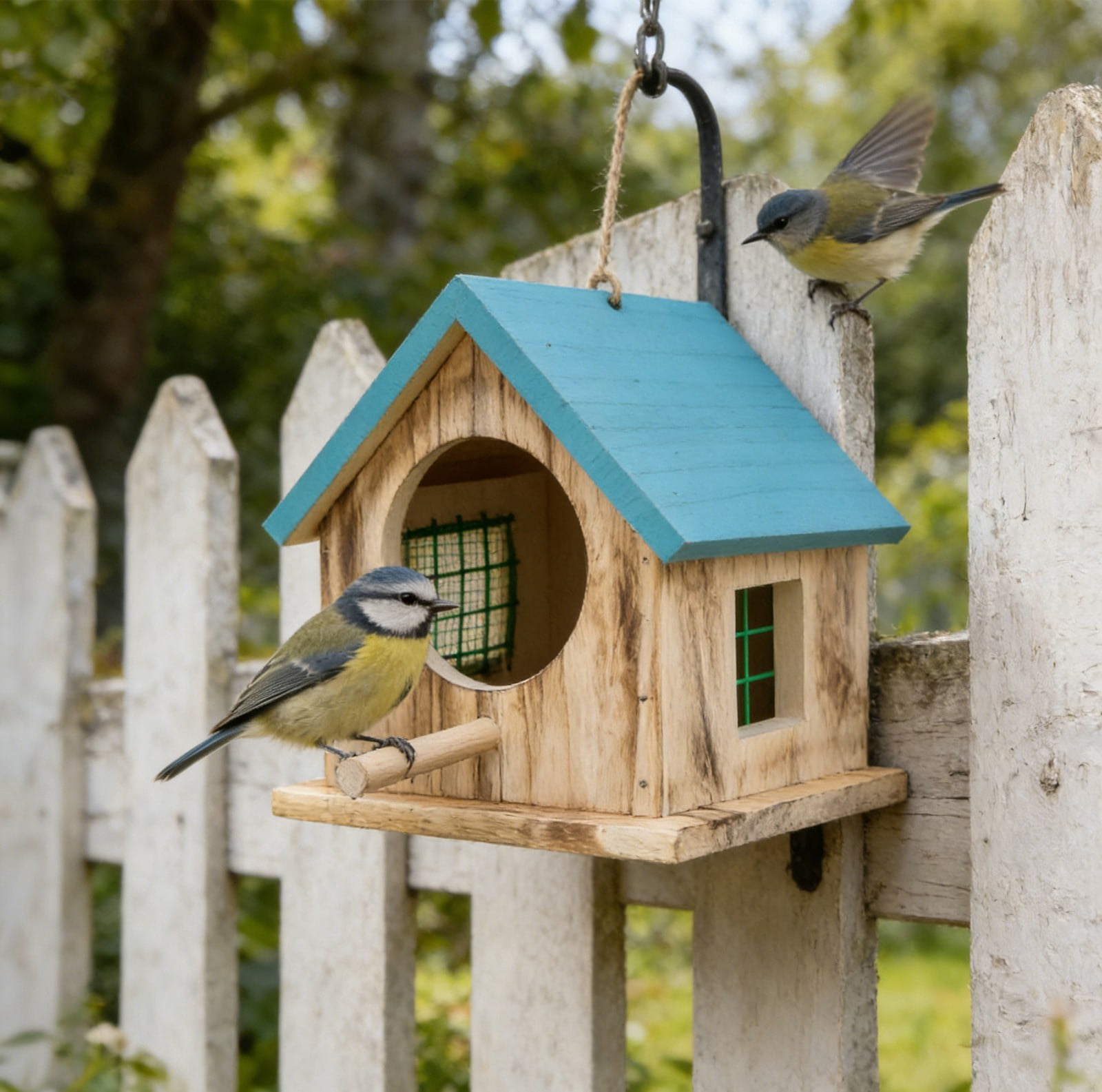 Bird Feeders For Outdoors Bird House Frame Wooden Bird Nests Courtyard Hanging Mini Bird Nests Outdoor Bird House Bird Feeder Bird Feeder Birdhouses Squirrel Proof