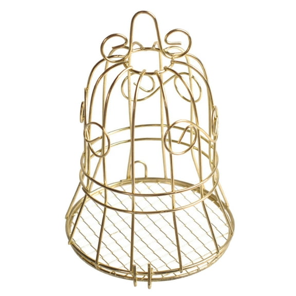 Bird Feeders Outside Hanging Fat Ball Holder Squirrels Proof Metal Cage Wild Bird Feeders Small Feeding Tool for Birds