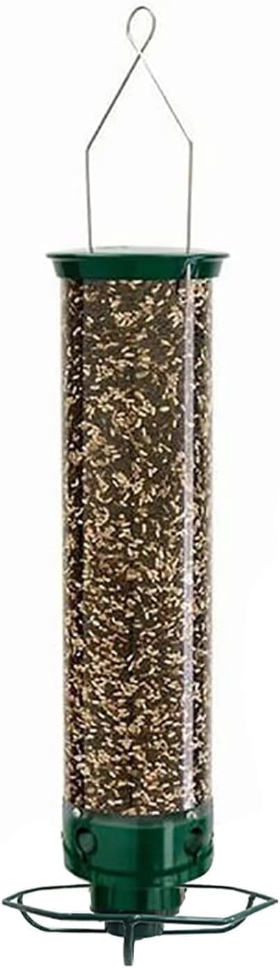Bird Feeders Squirrel Proof for Outside,2025 New Metal Spinning Bird Feeder,Hanging BirdFeeders for Outside Outdoor,5Lbs Feeder Capacity