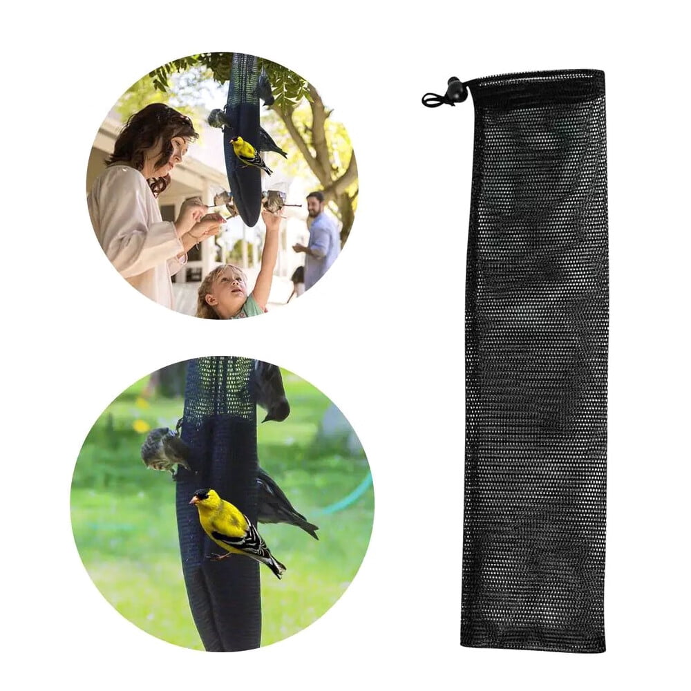 Bird Feeders Thistle Seed Sacks Extra Large Finch Sock Feeder For