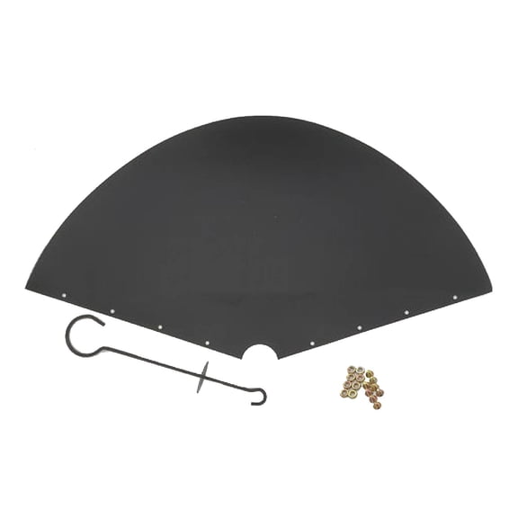 Bird Feeders for Outdoors with Hanging Bracket and Protector, 16In Squirrel Baffle for Bird Feeder Pole
