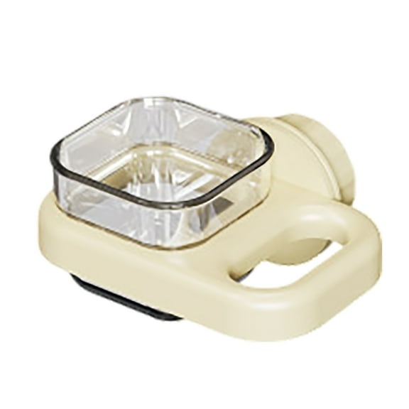 Bird Feeding Bowl with Clip Bird Cage Water Food Cup ABS Material Clear Design Easy Installation for Lovebirds Cockatiels Small Animals