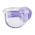 thumbnail image 1 of Bird Feeding Dish with Clamp Holder - Removable Food & Water Bowl for Macaw, Cockatiel, Parakeet, Small Animals, Durable Cage Feeder Cup Container with Secure Mounting, 1 of 4