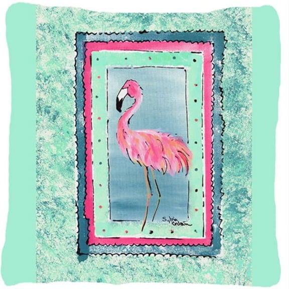 Bird - Flamingo Decorative Fabric Pillow
