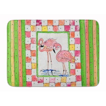 Bird - Flamingo Machine Washable Memory Foam Mat