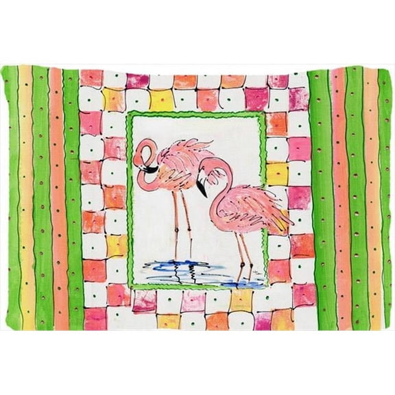 Bird - Flamingo Moisture Wicking Fabric Standard Pillowcase