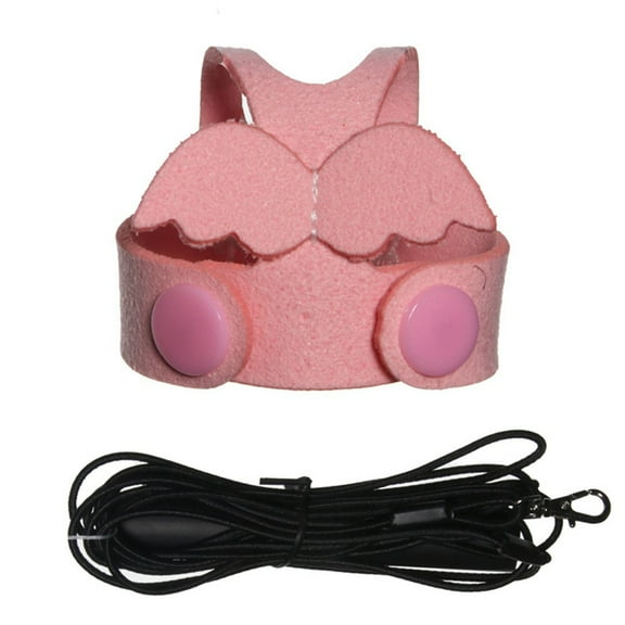 Bird Flight Harness Vest Anti Bite Flying Rope Parrot Flight Suit with Leash Training Accessories for Budgies Cockatiels
