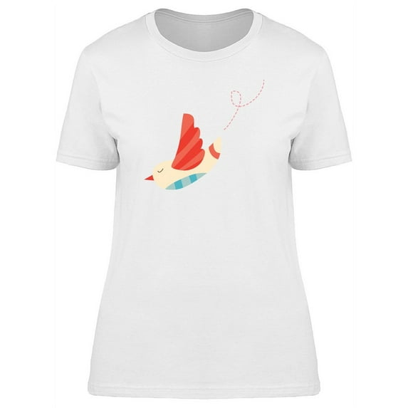 Bird Flying Down T-Shirt Women -Image by Shutterstock, Female Medium