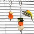 thumbnail image 1 of Bird Food Holder Skewer Set - Stainless Steel Foraging Toy for Parrots, Small Animals - Hanging Fruit/Vegetable Stick Feeder, 1 of 4