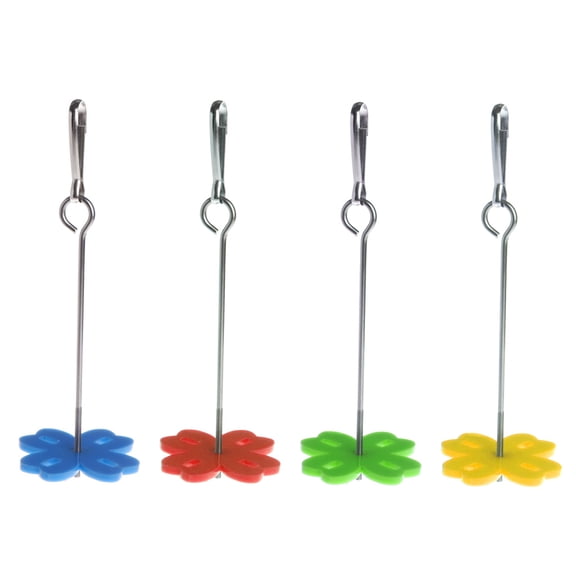 Bird Food Holder Stainless Steel Skewer Foraging Toys for Parakeet Conure
