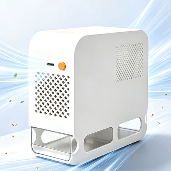 Bird Food Sheller Chaff Separator Grain Screening and Hulling Machine - Electric Seeds Cleaner for Pet Birds - Adjustable Airflow Quiet Motor USB Type-C Powered - Home Birdcage Cleaning Tool 1 Pack