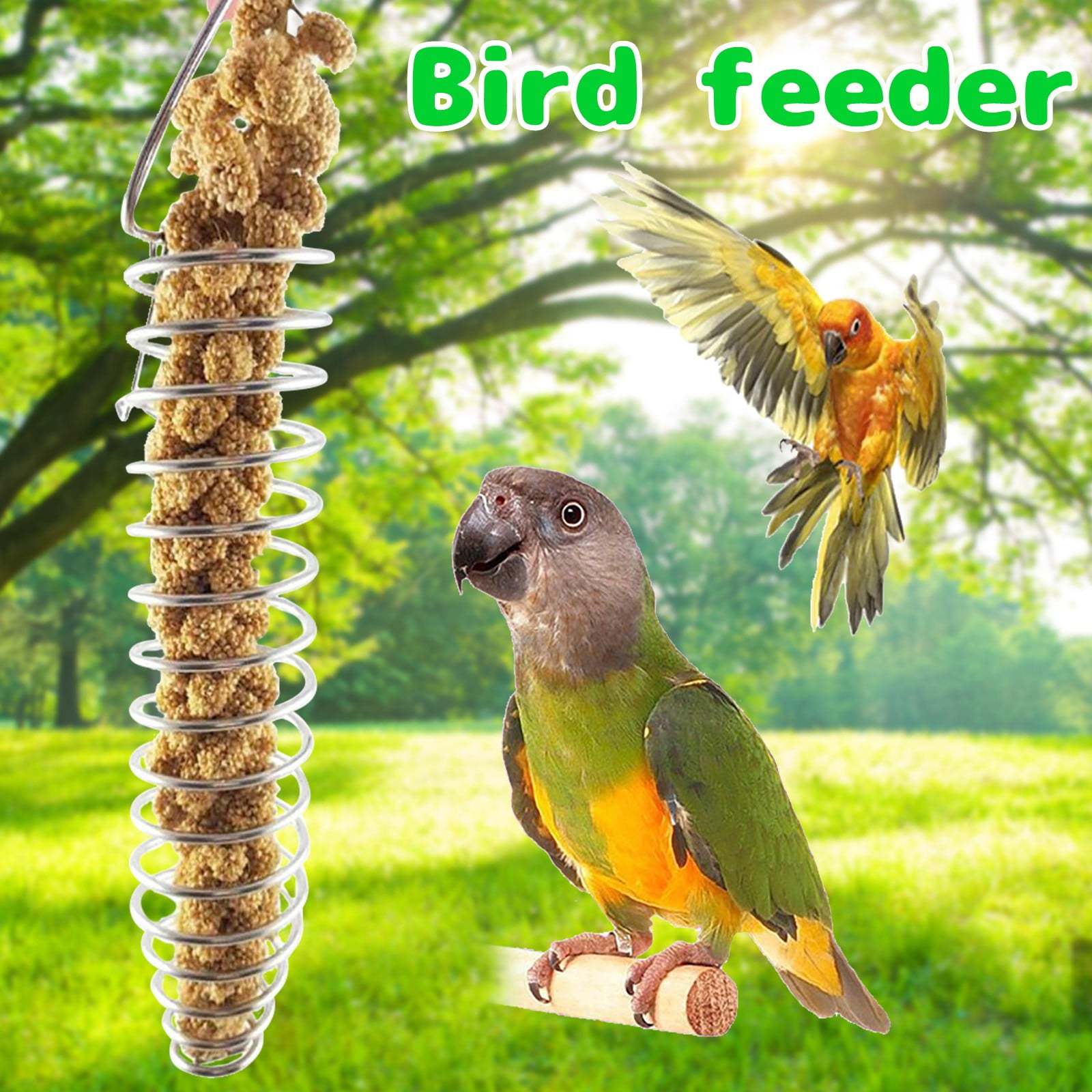 Bird Fruit Vegetable Holder Stainless Steel Fruit Vegetable Skewer for