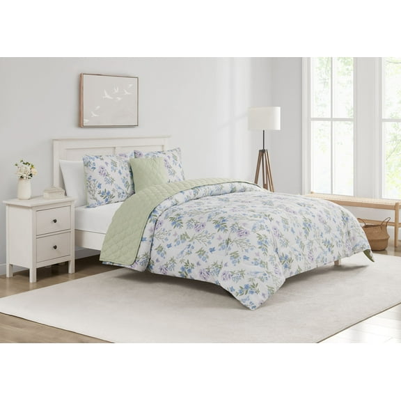 Bird Garden 5pc King Comforter/Quilt Set