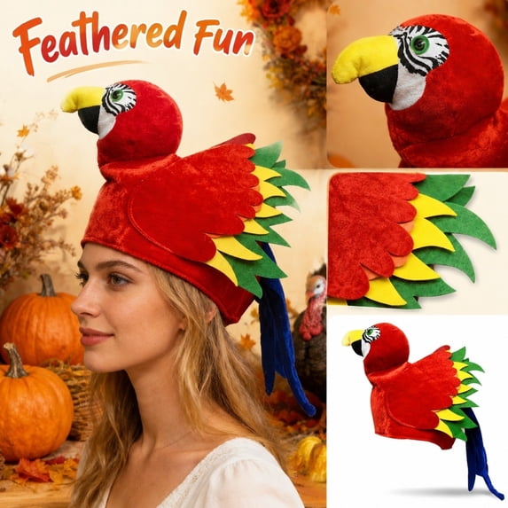 Bird Hat, Animal Hats, Funny Hats, Bird Costume Accessory, One Size