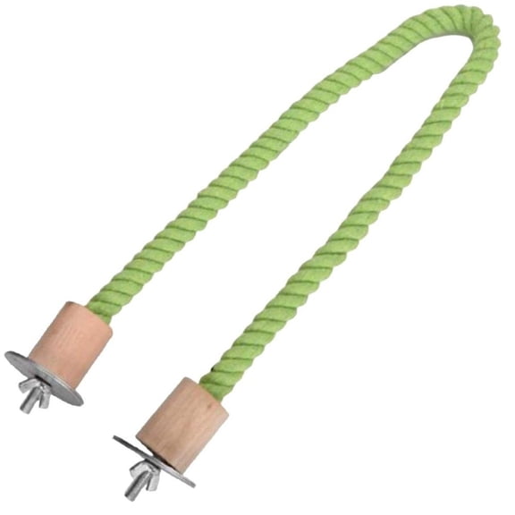 Bird Hemp Rope Perch Swing, Bendable Pet Bird Standing Stick Climbing Perch Parrot Training Toy For Budgies Parakeet