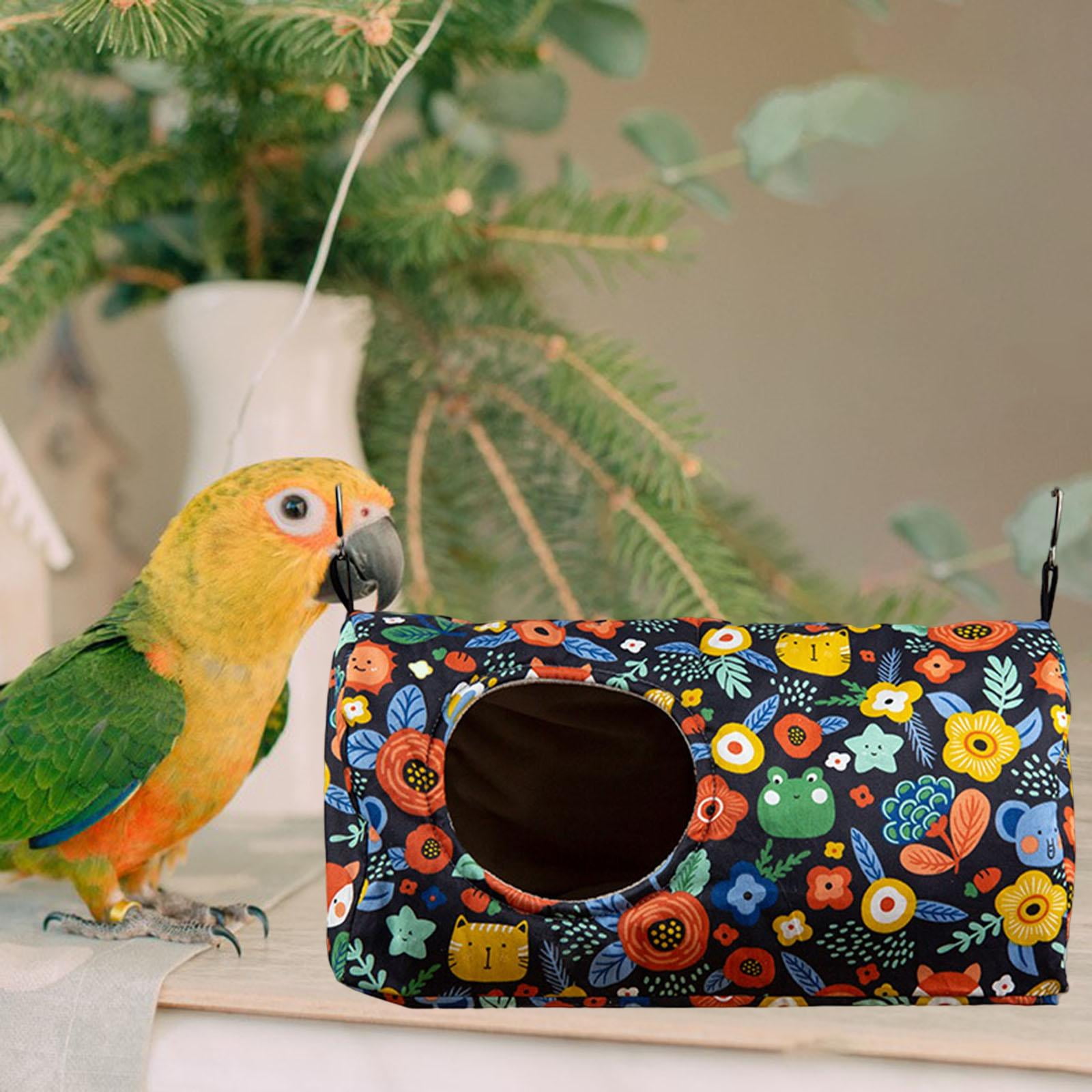 Photo inspiration: Visual Reference: Bird House Nest With Metal Buckle Hamster Winter Hut Warm