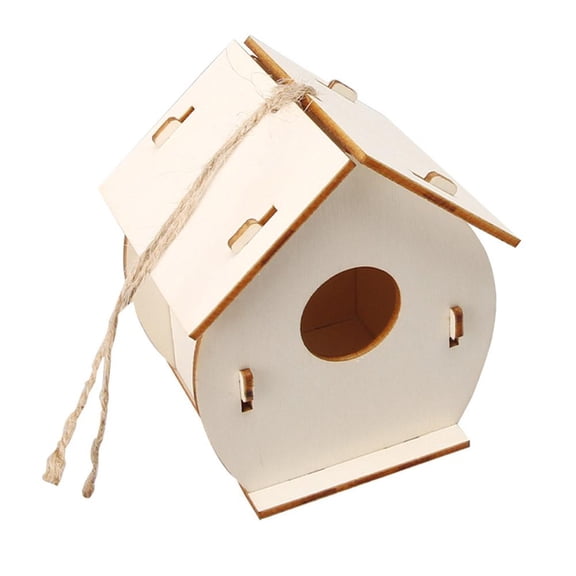 Bird House Nesting Feeding Nature Feeder Robin Sparrow Hanging Window DIYj