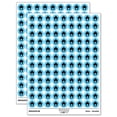 thumbnail image 1 of Bird House 200+ Round Stickers - Light Blue - Gloss Finish - 0.50" Size, 1 of 3