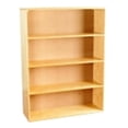 thumbnail image 1 of Bird In Hand 13 x 48 in. Deep Book Case, 4-Shelf, 1 of 1