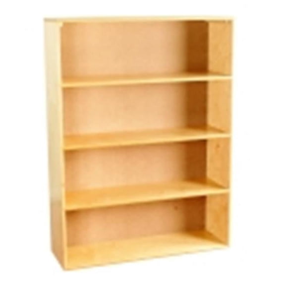 Bird In Hand 13 x 48 in. Deep Book Case, 4-Shelf