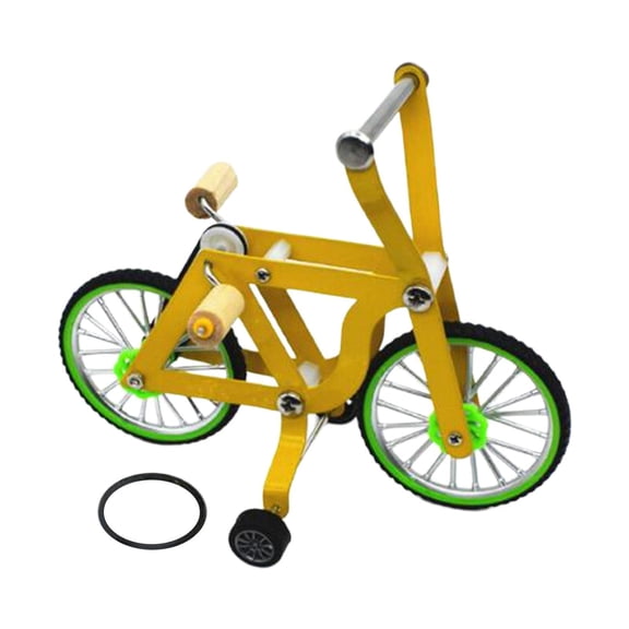 Bird Intelligence Training Toy for Small Medium Birds - Parrot Puzzle Bicycle & Table Top Trick Prop - Foot Talon Toy for African Grey, Cockatoo & Conuressmall size