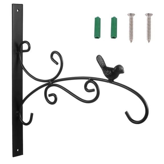 Bird Iron Wall-mounted Hook Planter Hanger Hanging Bracket for Bird Feeder