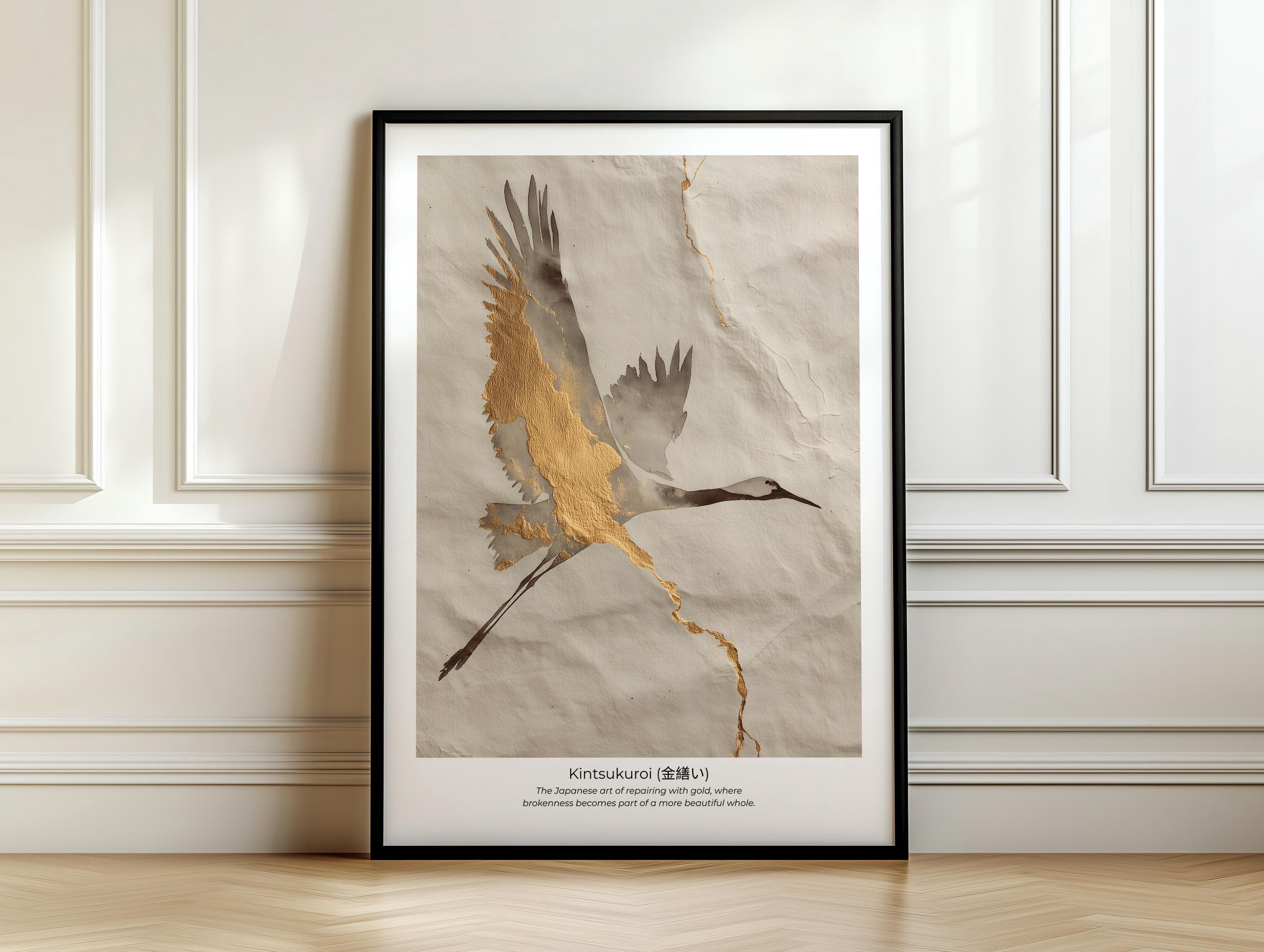 Bird Kintsukuroi Definition Crane Longevity Meaning Neutral Statement ...
