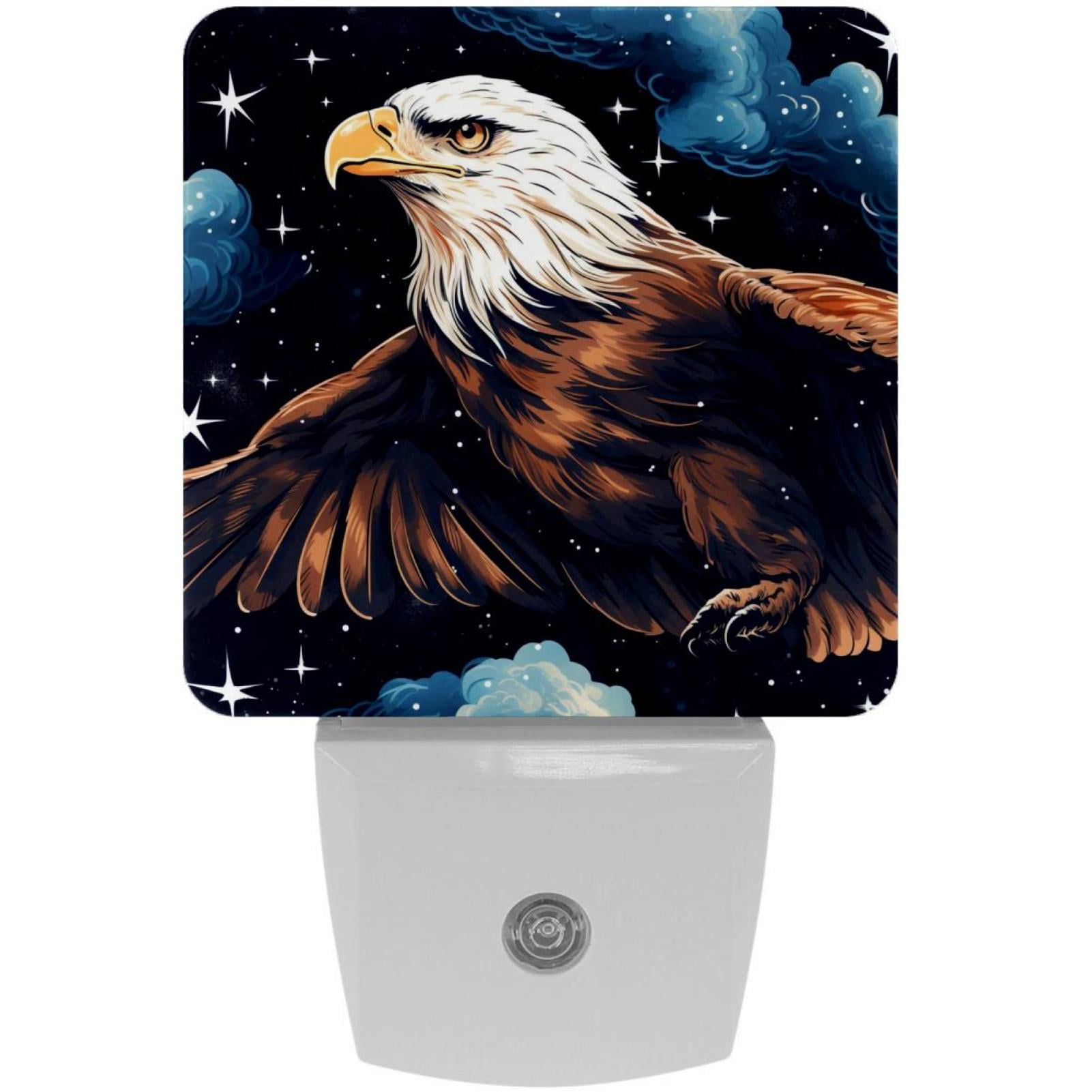 Bird LED Square Night Lights- Modern and Energy Efficient Bedside Lamps ...