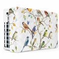 Window Kuling Unit Bird Leaf Indoor Air Conditioner Covers for Window Units, Spring Summer ...