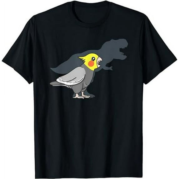 Bird Love Screaming Parrot Birb Memes Funny T-Rex Cockatiel T-Shirt