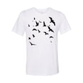 thumbnail image 1 of Bird Lover, Bird Shirt, Flying Birds, Unisex Fit, Bird Watching, Gift For Bird Lover, Gift For Him, Birds, Crow Shirt, Raven Shirt, Trendy T, White, LARGE, 1 of 1