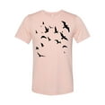 thumbnail image 1 of Bird Lover, Bird Shirt, Flying Birds, Unisex Fit, Bird Watching, Gift For Bird Lover, Gift For Him, Birds, Crow Shirt, Raven Shirt, Trendy T, Peach, XL, 1 of 1