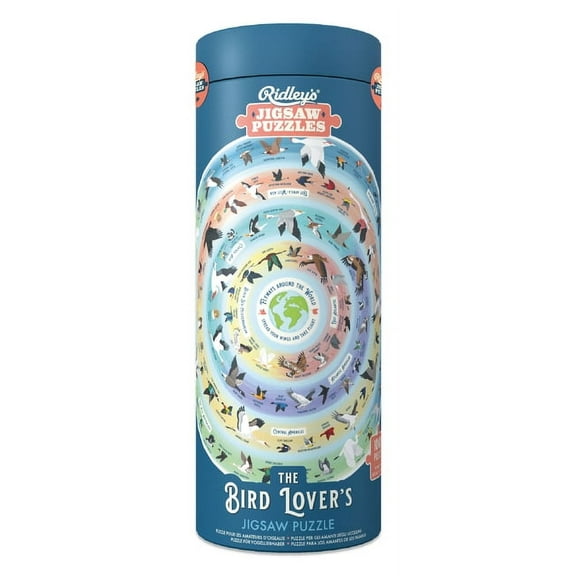 Ridley's Games  Bird Lovers 1000 Piece Puzzle