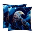 thumbnail image 1 of Bird Luxurious Velvet Decorative Pillows Covers - Set of 2 Throw Pillow Covers for Chair, Unique Patterns, 16x16, 18x18, 20x20 Inches for Any Occasion, 1 of 6