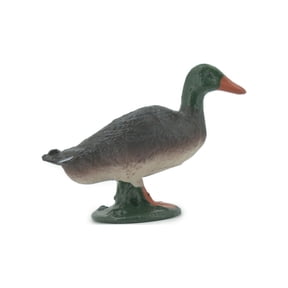 Bird, Mallard Duck, Drake, Male, Museum Quality, Hand Painted, Rubber, Realistic, Figure, Model, Replica, Toy, Kids, Educational, Gift, 3" CH715 BB174