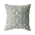 thumbnail image 1 of Bird Maze Indoor/Outdoor Pillow with Removable Cover in White16x16, 1 of 5