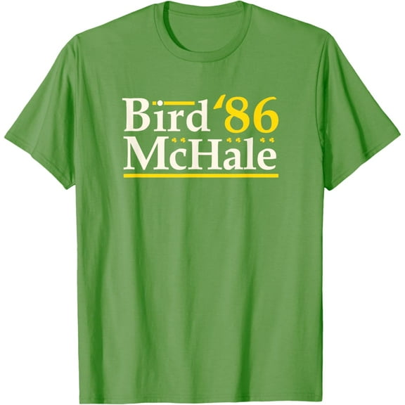 Bird Mchale '86 Boston Irish Basketball T-Shirt