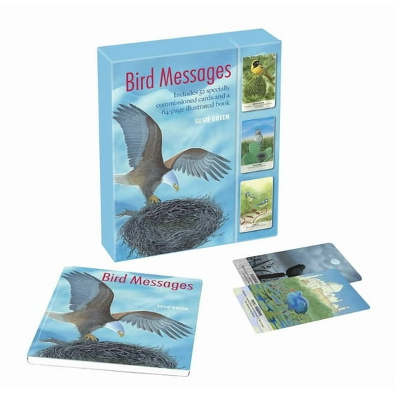 Bird Messages: Includes 52 Specially Commissioned Cards and a 64-Page Illustrated Book, (Paperback)