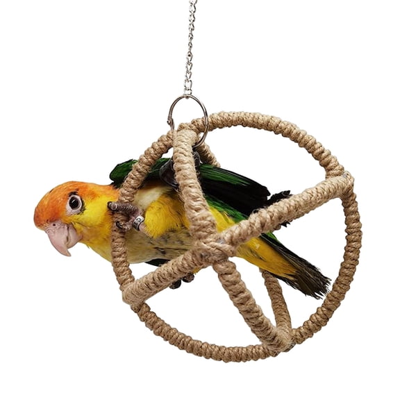 Bird Molar Toy for Parrots Hollow Birds Molar Chewable Molar Colorful Toy Bird Boring Toy