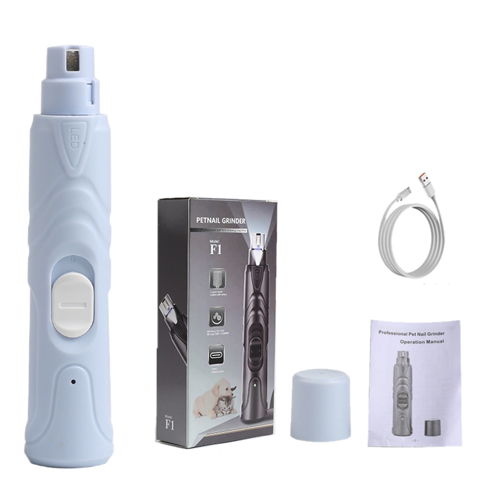 Bird Nail Grinder Bird Grinding Stone Rechargeable Bird Nail Grinder