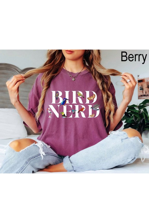 Bird Nerd Lover Watcher Animal For T-Shirt