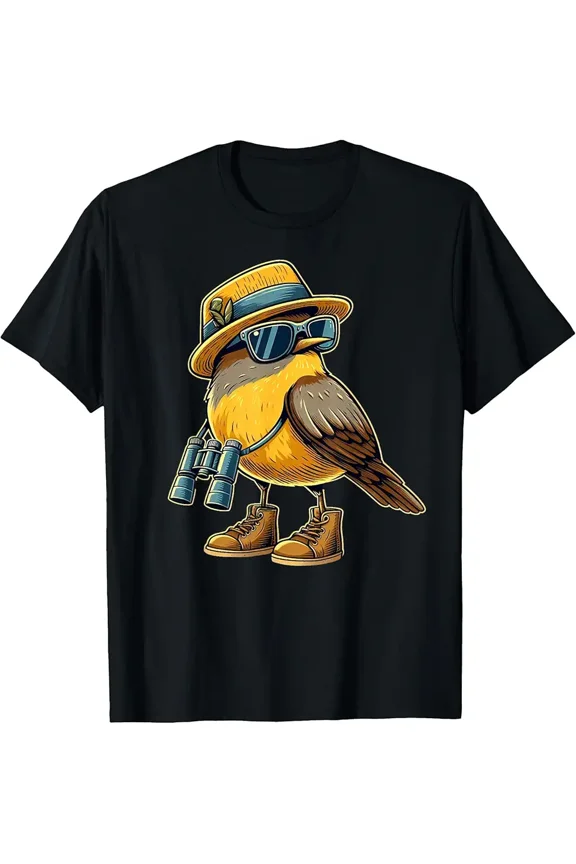 Bird Nerd Ornithology Humor Watcher Unisex T-Shirt up to Size 5XL