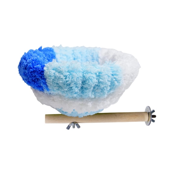 Bird Nest for Cage,Plush Hanging Bird Bed for Parakeet,Breeding Bird House for Conure,Budgie,Cockatiel,Lovebird,Canary,Finch,Hamster,Small Pets,Warm Nest(C)