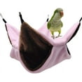 thumbnail image 1 of Bird Nest Double Layer Hanging Hammock Bed Toy for Parrot Parakeet Cockatiel Cockatoo African Grey Amazon Lovebird Finch Hamster Rat Gerbils Chinchilla Cage Perch, 1 of 5