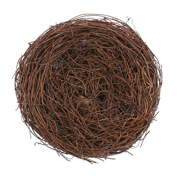 Bird Nest,Easter Bird's Nest Warm Breathable Artificial Bird Nest,Bird Nest House Crafts, Fake Birds Ornament For Woods, Window, Home