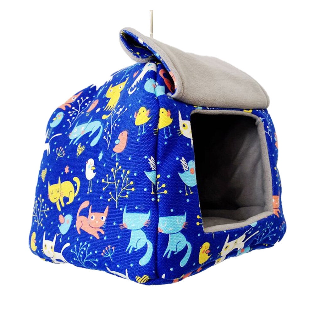 Bird Nest Hanging Hammock Bed Tunnel Winter High Pressure Cloth for Parrot Parrots Accessories