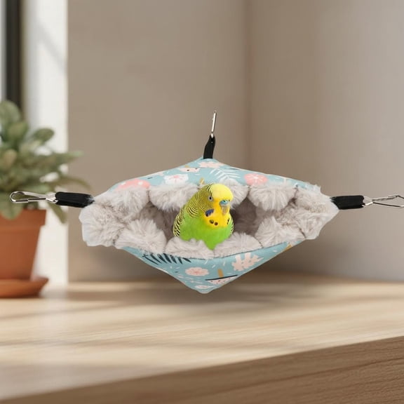 Bird Nest House Hanging Hammock Snuggle Hut for Parakeets Budgies Caique Conures Cockatiels